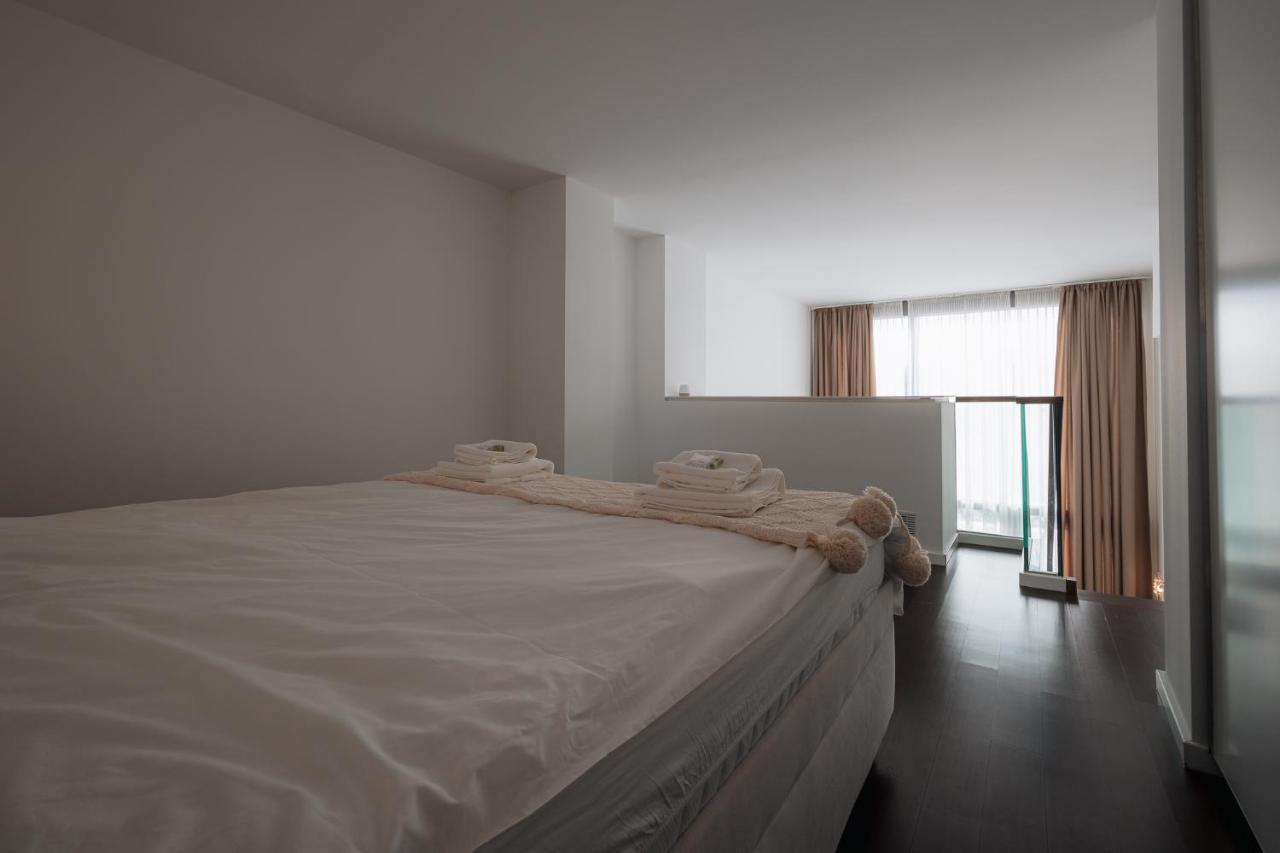 Skau Eurovea Duplex Apartment Danube Exclusive View Free Parking Bratislava Eksteriør billede